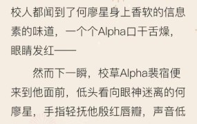 Omega和Alpha在原耽小说中的意思是什么？