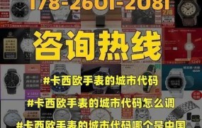 0158代码在手表上代表什么？