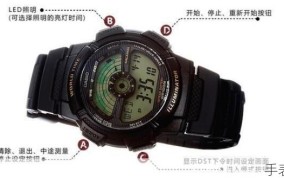 卡西欧手表怎么调时间 教程gshock